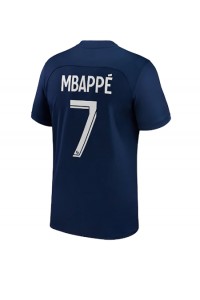 Fotbalové Dres Paris Saint-Germain Kylian Mbappe #7 Domácí Oblečení 2022-23 Krátký Rukáv